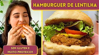 O Hamburguer VEGANO mais fácil e barato da vida Fonte de proteínas de verdade [upl. by Syah]