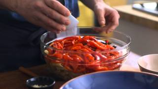 Barilla  PLUS Penne Salad with Roasted Mushrooms amp Peppers [upl. by Myranda]