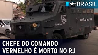 “Carlinhos Cocaína” braçodireito de Marcinho VP morre em confronto  SBT Brasil 120124 [upl. by Lydell383]