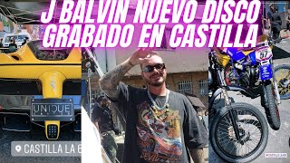 J Balvin  Se Filtra Video De Su Nuevo Disco Grabado En Medellín Barrio Castilla [upl. by Enia]