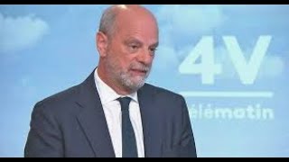 JeanMichel Blanquer  Coup de théâtre sur France 2 [upl. by Fretwell]