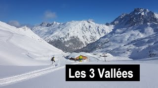 Les Menuires  Les 3 Vallées 2020  Skiing [upl. by Drofhsa]