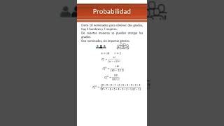 Combinación  Matemáticas  COMIPEMS [upl. by Retepnhoj]