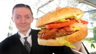 Burger Kings NEW Southwest Bacon Whopper Review [upl. by Iral]