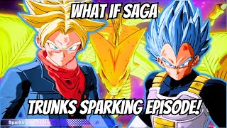 Future Trunks Sparking What If Episode Staying with Vegeta [upl. by Osyth]