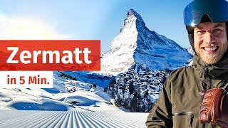 Skigebiet Zermatt in 5 Minuten Lohnt es sich [upl. by Teplitz]