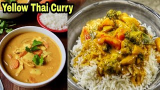 Thai Yellow Curry Recipe Simple And Delicious Yellow Thai Curry [upl. by Shannen508]