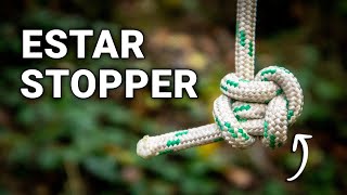 How to Tie the EStar Stopper Knot Quick Method [upl. by Alimrahs]