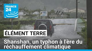 Shanshan un typhon à lère du réchauffement climatique • FRANCE 24 [upl. by Kcirtap]