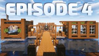 Building a Seafood Restaurant In Minecraft  Ep 4 [upl. by Azyl]