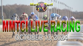 13 October 2024  Philippines Horse Racing Live  Metro Manila Turf Club Inc [upl. by Hales]