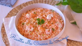 RISOTTO ALLA CREMA DI SCAMPI di Lorenzo in cucina  Tutti i Trucchetti per un Risotto Perfetto [upl. by Enohs296]