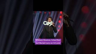 The Vocal Trinity on C5 shorts foryoupage mariahcarey whitneyhouston celinedion [upl. by Tsan]