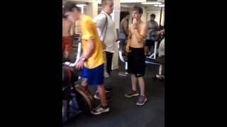 Weight Room Nut Shot [upl. by Garibold]