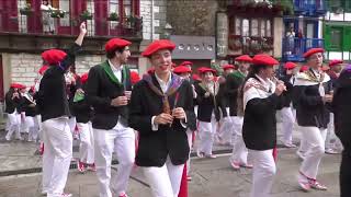 Desfile de la Compañía Jaizkibel por la mañana en Hondarribia 2024 [upl. by Vitale]