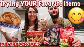 Trying your favorite items at Trader Joe’s [upl. by Nnylarak819]