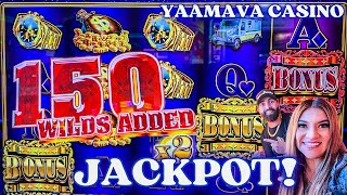 🛑 150 WILDS JACKPOT EL BONOS MAXIMO EN JEWELS COLLECTION VAULT SLOT MACHINE [upl. by Danete]