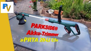 PARKSIDE® Akku Trimmer »PRTA 20 LI C3« [upl. by Halley665]