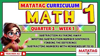 GRADE 1 MATH 1 QUARTER 3 WEEK 1 [upl. by Elmer]