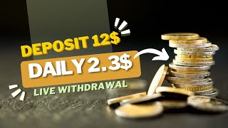 New Launched Platform U1 Deposit 12 USDT daily income 23USDT Live Withdrawal Proof Watch Video [upl. by Leirud]