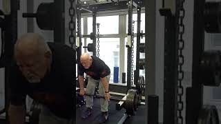 86 year old Ernest Tuff Rack Deadlifting 200kg x 2 13th November 2024 [upl. by Leummas]