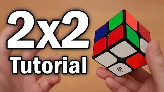 Learn How to Solve a 2x2 Rubiks Cube Beginner Tutorial [upl. by Dorison344]