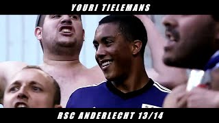 Youri Tielemans  RSC Anderlecht 1314  Skills Goals amp Assists [upl. by Anivle]