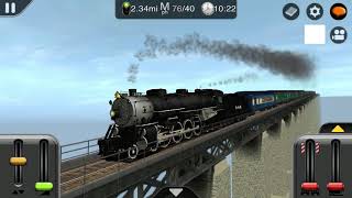 American steam locomotive speed test [upl. by Aneerbas317]