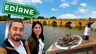 EDİRNE YE GİDİYORUZ MERİÇ NEHRİ ve TAVA CİĞERİ [upl. by Wyck245]