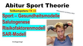 ABITUR SPORT THEORIE 2025 TK 15 SALUTOGENESE SARModell Risikofaktoren Gesundheitsförderung [upl. by Akimehs766]