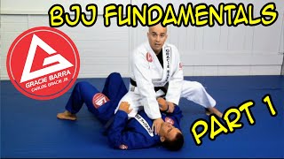 Gracie Barra Bjj Fundamentals Curriculum Part 1  BJJ for Beginners [upl. by Bolten]