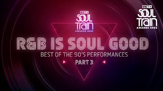 90s RampB Performances On The Soul Train Stage Ft Usher Xscape amp More  Soul Train Awards 22 [upl. by Eahsram]