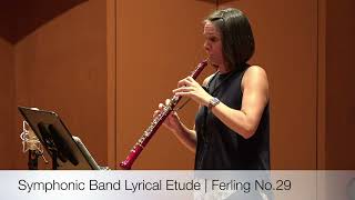 20242025 GMEA Symphonic Band Lyrical Etude Ferling No 29 [upl. by Aksoyn]