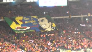 Tifo Belgium  Wales fifa qualifier Heysel [upl. by Navap]