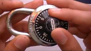 How to find the combination to a master lock HD [upl. by Asim616]