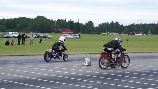 Aros Open Mopeddragrace 140628 [upl. by Amolap]