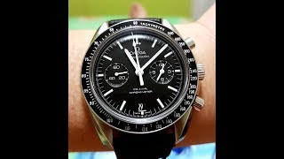 Omega Speedmaster Moonwatch CoAxial Chronograph review [upl. by Rramed492]