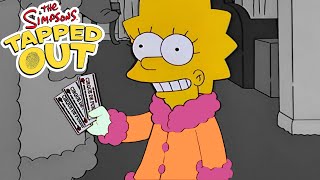 Snow Day Lisa Simpson  Character  The Simpsons Tapped Out  Christmas Event END2022 [upl. by Leibrag]