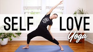 Self Love Yoga  Full Class  Yoga With Adriene [upl. by Ettevram]