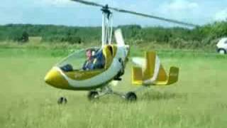 DF02 Gyrocopter Zero Speed Landing [upl. by Illil]