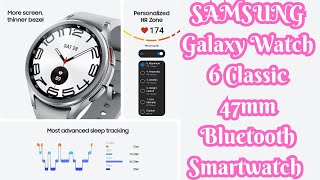 Bands for Samsung Galaxy Watch 6 Classic 47mm43mmWatch 6 4044mm [upl. by Stephannie]