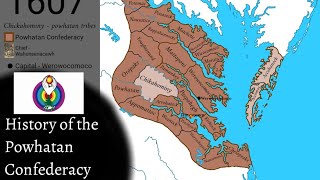 History of the Powhatan Confederacy 1500  1677 REUPLOADING [upl. by Aeli826]