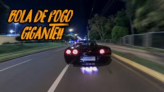 PASSEI NA PORTA DA BALADA ACELERANDO DE CORVETTE PROCHARGER🔥🔥 [upl. by Leval97]