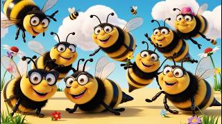 Bee Song for Kids  Funny Bees Song and Nursery Rhyme Cocomelon Animal Songs pinkfong [upl. by Hanser458]