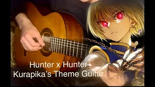 Konpaku no elegy Kurapikas Theme Hunter x Hunter Guitar Cover With Guitar tab [upl. by Amlez]