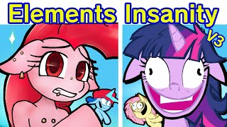 Friday Night Funkin VS Elements Of Insanity V3  Final Demo  My Little Pony FNF ModMLP Pinkie [upl. by Isbel649]