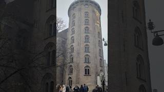 The round tower 🇩🇰 A living landmark since1642denmark tourism roundtower Rundetaarn nørreport [upl. by Vannie941]