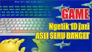 Belajar mengetik 10 jari menggunakan game [upl. by Raynah]