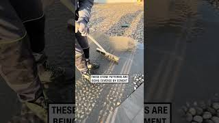 Extremely satisfying pavement installation 😲 😍 🎥 TikTok  fratuspavimentazionisrl [upl. by Luy]