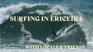 Surfing in Ericeira with Locals amp Friends [upl. by Louls309]